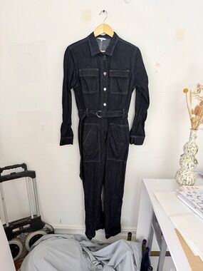 AERYE Garmentory Denim Jumpsuit